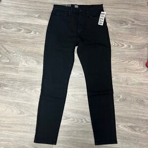 Urban Outfitters Jeans Black High Ride Skinny Denim Classic Size 31‎